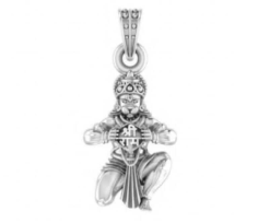 **NEW** Silver Hanuman Standing Pendant
