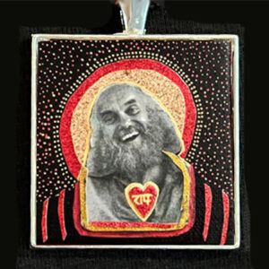 Large Baba Ram Dass Space Pendant